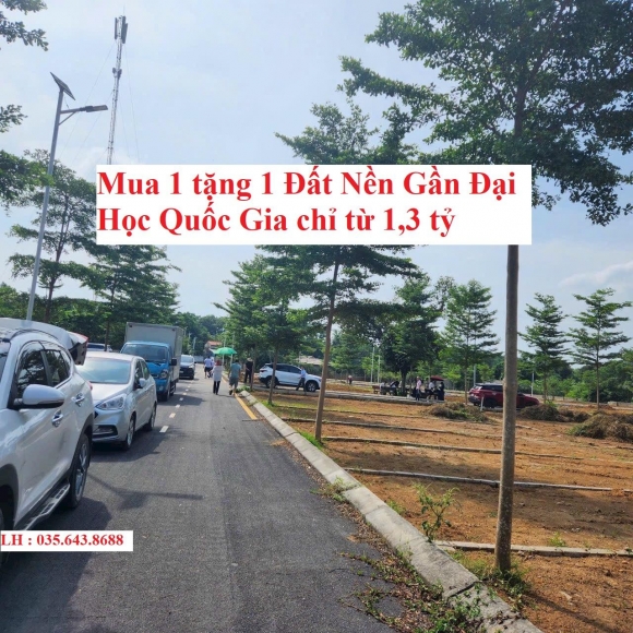  Hơn 12 TRIỆU đất nền Bình Yên sát CNC Hòa Lạc, gần đường 420 đang mở 24m, 5 phút ra ĐHQG