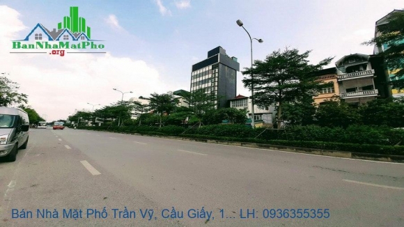 Chính Chủ Bán Nhà Mặt Phố Trần Vỹ, Mai Dịch, 176m2, 2 Tầng, Mặt Tiền 8,5m, Giá Rất Rẻ