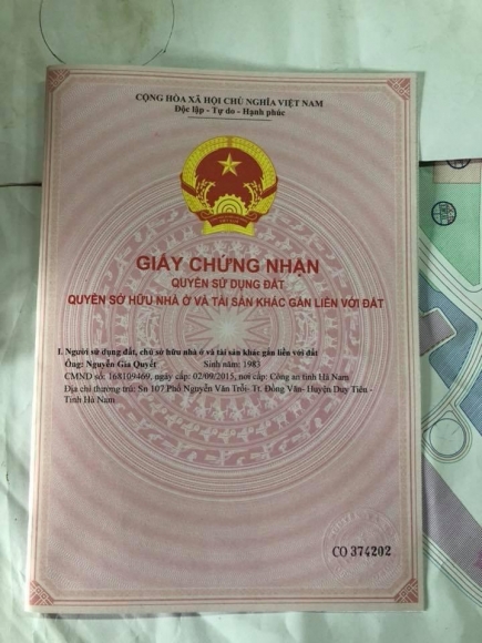 Chính chủ Cần tiền sử dụng trong mùa dịch bán gấp đất KHu đô thị Đồng văn Xanh Đường Phạm Ngọc Nhị kéo dài 