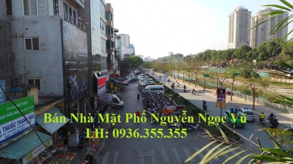 Bán Nhà Mặt Phố Nguyễn Ngọc Vũ, Trung Hòa, 169m2, 8 Tầng, Giá Rẻ
